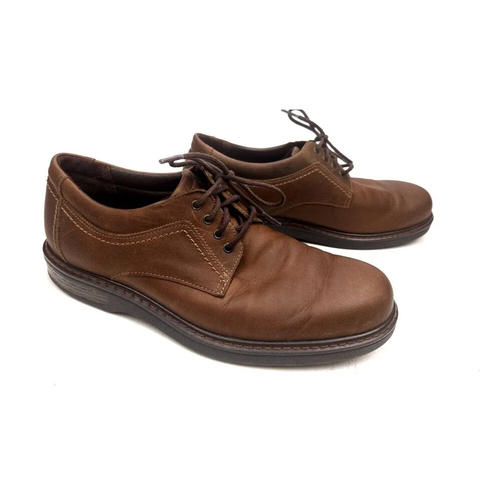 SAS Aden Oxford Shoes Men’s Brown Comfort Leather Size 9 M